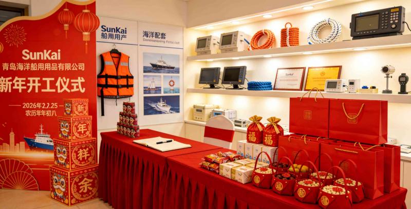 Qingdao SunKai Marine ține Ceremonia de deschidere a Anului Nou 2026