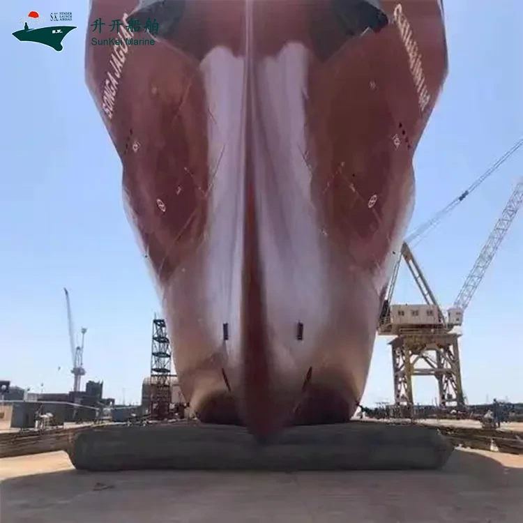 Airbaguri marine rezistente la uzură pentru repararea navelor